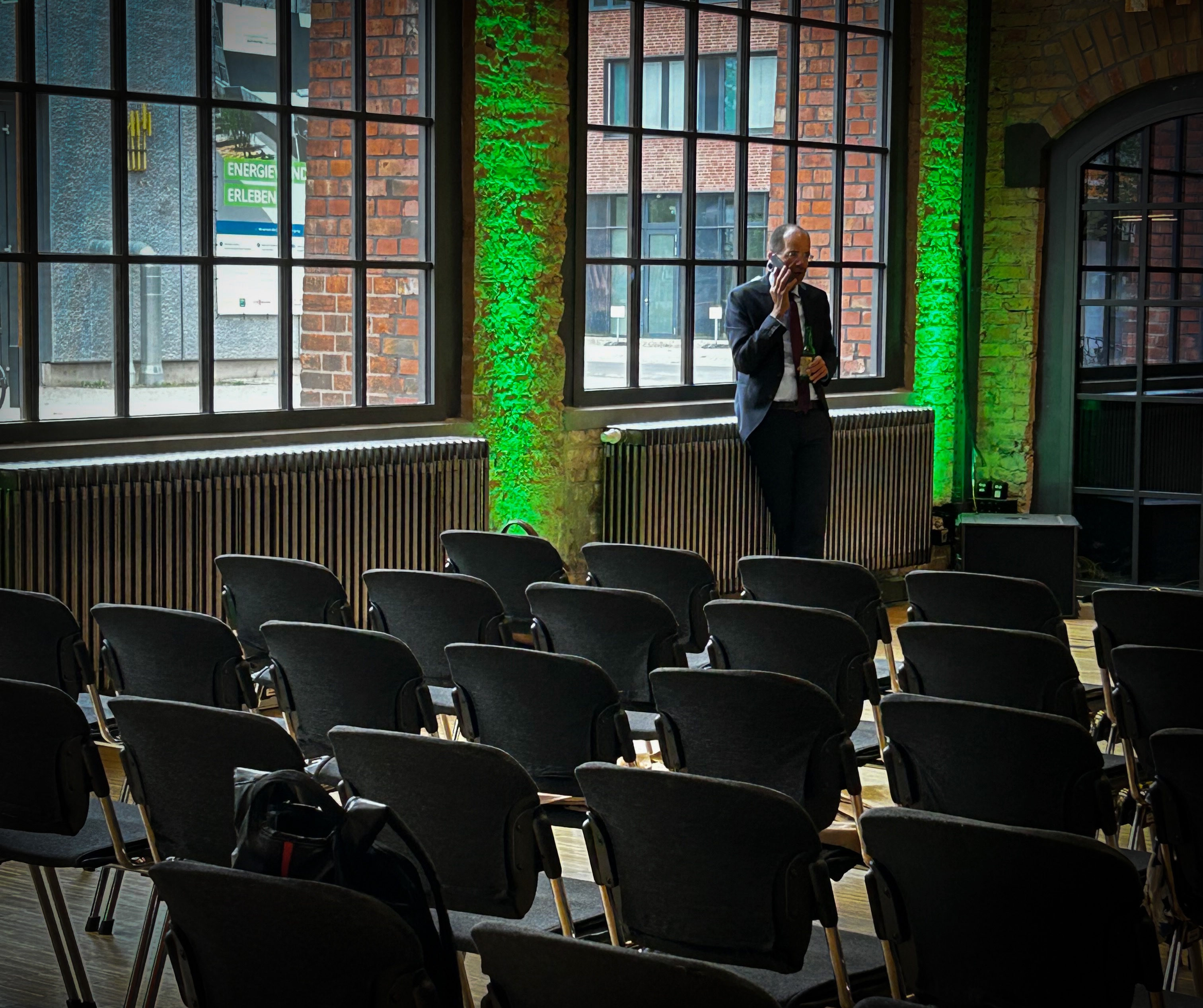 EUREF-Campus Berlin,
Audimax im Wasserturm